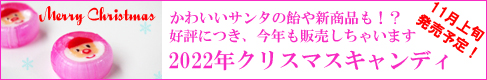 2017年 クリスマスキャンディ。
