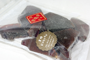 黒糖割りべっこう飴。