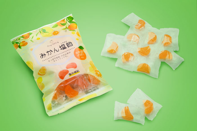 みかん塩飴