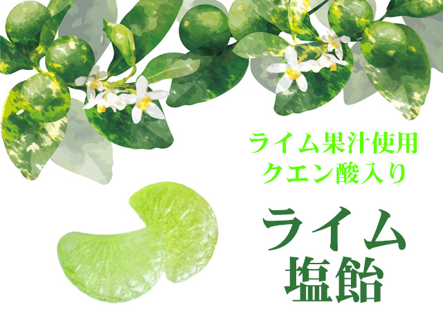 ライム塩飴