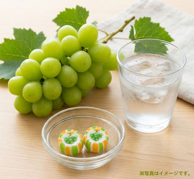 シャインマスカット　お菓子。