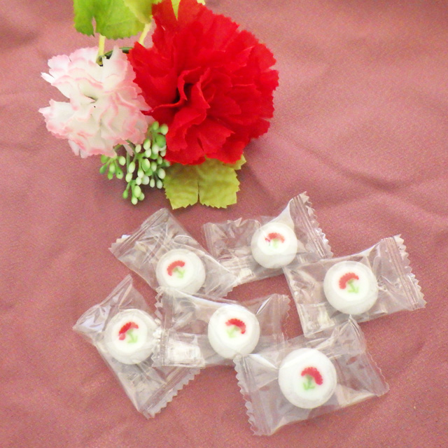 カーネーション　お菓子。