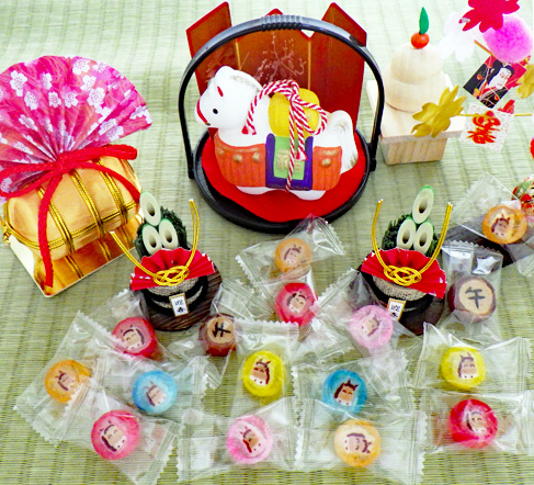 干支 新年　お菓子。