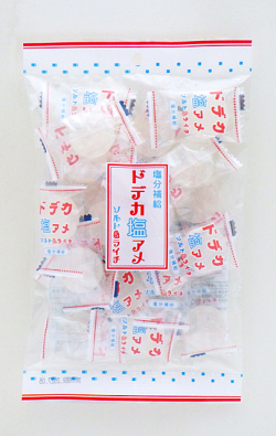 夏イベント　塩飴。