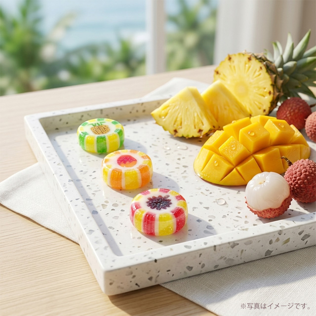 tropical salty candy。